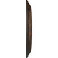 thumbnail image 4 of Ekena Millwork 12"OD x 1"P Traditional Ceiling Medallion (Fits Canopies up to 2 3/4"), Hand-Painted Rust, 4 of 6
