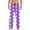 Purple, variant on Halloween Pajama Pants for Men Hallowmas Pj Pants for Men Pumpkin Ghost Print Lounge Bottoms Elastic Waist Drawstring Sleepwear With Pockets