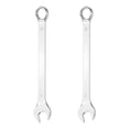 thumbnail image 1 of 2Pcs Combination Wrench 19mm Metric 12-Point Box and Open End 45# Carbon Steel, 1 of 7