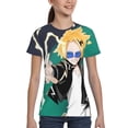thumbnail image 4 of My Hero Academia Denki Kaminari Kids T-Shirt 3d Printed Graphic T-Shirts Boys And Girls Short Sleeve Shirts For Youth Kids X-Large, 4 of 7