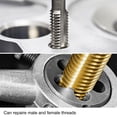 thumbnail image 4 of Bgsha HSS M15 x 1.5mm Tap & M15 x 1.5mm Die Metric Thread Right Hand, 4 of 9