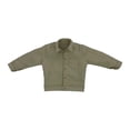 thumbnail image 4 of Figura masculina en miniatura a escala 1/6, disfraz, ropa elegante hecha a mano para vestir muñecas. Caqui, 4 of 9