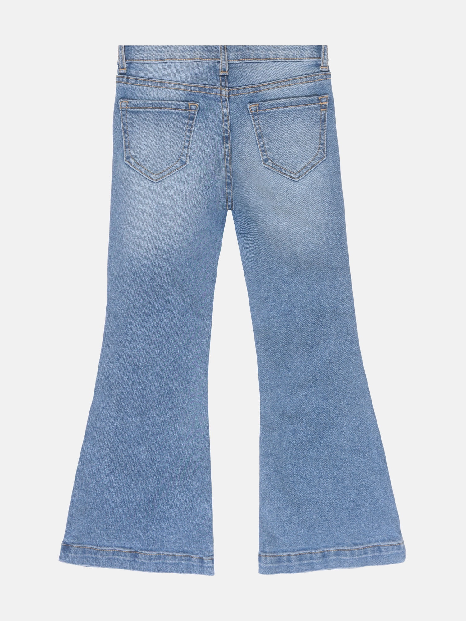 Wonder Nation Girls Flare Leg Jeans, Sizes 5-18