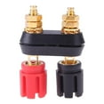 thumbnail image 3 of Conector Banana Par Terminales Amplificador Poste Unión Altavoz Rojo Y, 3 of 6