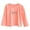 Orange, variant on Cethrio Girls' Long Sleeve Tops, Crewneck Graphic Cotton Casual Girls Clothing Pink Size 6