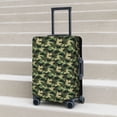 thumbnail image 5 of Uemuo Camouflage Dinosaur Printed Washable Luggage Cover - Fashion Suitcase Protector Fits 18-32 Inch Luggage -Large, 5 of 9