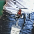 thumbnail image 6 of WIRESTER Set 2pcs Design Acrylic Key Card Holder Belt Clip Reel Id Badge Retractable - Australorp Plymouth Rock Chickens, 6 of 6