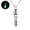 Green, variant on Glowing Necklace Hourglass Luminous Glass Adjustable Necklace Jewelry for Women