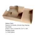 thumbnail image 7 of UDIYO Turtle Basking Platform With Food Trough Climbing Ladder Shelter House Tortoise Ramp Reptile Pet Play and Rest Terrace Aquarium Supplies, 7 of 7
