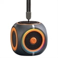 thumbnail image 1 of Altavoz Bluetooth Portátil con Giroscopio y Luces RGB, Mini Subwoofer y Juguete Antiestrés. ¡Ideal para Regalar Color Negro., 1 of 5