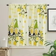thumbnail image 3 of Lemon Lemon Tree Gnome Summer Curtain Home Decoration Living Room Short Curtains Window Treatments For Kitchen Bedroom, 3 of 6
