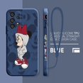 thumbnail image 3 of Disney Mickey Minnie Mouse Phone Case For Samsung A73 A53 A33 A52 A32 A71 A51 A21S A03S A50 A30 5G Liquid Left Rope Funda, 3 of 5