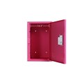 thumbnail image 4 of 24" H Locker Storage Cabinet, Metal Locker Storage Cabinet with Locking Doors, Small Metal Locker, 1-Tier Locker Storage Cabinet for Office Garage Home, Easy Assembly, Rose Red, 4 of 7