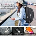 thumbnail image 4 of gastropod aptop Backpack,Water Resistant Anti-Theft Bag with USB Charging Port and Lock 14/15.6 Inch Computer Business Backpacks for Women Men College School Student Gift,Bookbag Casual Hiking Daypack, 4 of 11
