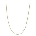 thumbnail image 2 of Auriga Fine Jewelry 10K Yellow Gold .95 mm Box Chain Necklace for Women 18", 2 of 6