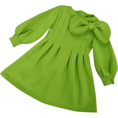 

QIANFENGXI Christmas Dresses for Girls Casual Dresses for Girls Plus Size Fall Dresses Girls Fall Dress Cute Dresses