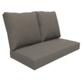 thumbnail image 4 of Covers & All Sunbrella Loveseat Sofa Cushion Foam Seat and Poly Fill Back UV Proof Outdoor Loveseat, 4 of 7
