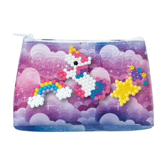 Pochette de décoration Aquabeads, kit complet de perles Arts & Crafts pour enfants avec sac à main DIY - Thème Licorne Galaxie Rose