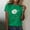 Green, variant on Short Sleeve Shirts T Shirts for Women Trendy Cotton Printed Tshirts for Women T Shirts New & Trending