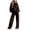 Brown, variant on Leopard Oversized Sweatsuits Women, 2 Piece Outfit Cheetah Hoodie Sweatpants Set, Lounge Tracksuit Fall Matching Sets Trendy Streetwear (Khaki, M)