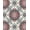 Pink, Pattern 2, variant on ODIKA 3x5 Machine Washable Non-Slip Area Rug, Paisley Scroll Ornamental Faded Boho Chic Decorative High Traffic Rug, Gray, 472938