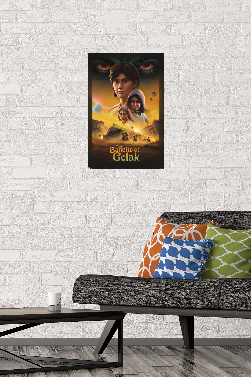 Star Wars: Visions Season 2 - The Bandits of Golak Wall Poster, 14.725" x 22.375"