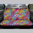 thumbnail image 2 of Psesaysky Colorful Leopard Print, Non-Slip Replacement Seat Protectors Set of 2 Waterproof All Weather Car Back Seat Cover for Auto Car Interior, 2 of 5