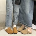 thumbnail image 2 of Zuecos De Gamuza Para Hombres Y Mujeres, Zapatos Tipo Papa, 2 of 3