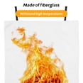 thumbnail image 3 of HAMPPLIES Portable Fire Resistant Blanket Fiberglass Fireproof Mat for Home Outdoor Camping, 3 of 6
