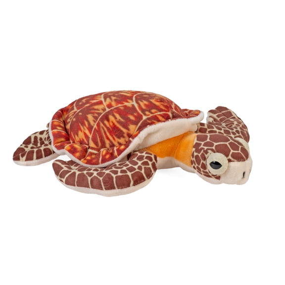 Wild Republic Hawksbill Sea Turtle Plush, Stuffed Animal, Plush Toy, Gifts for Kids, Cuddlekins, 8 Inches