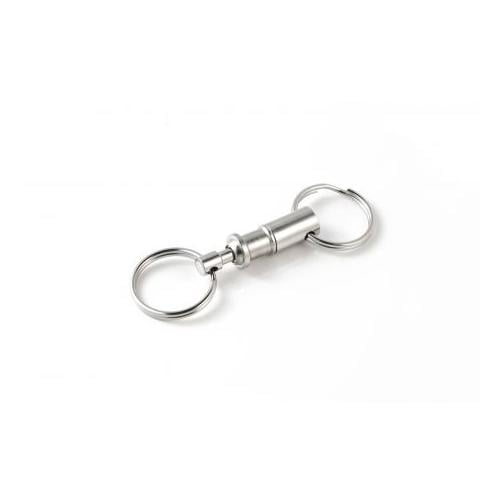 Key Ring Loop Quick Release Keychain Loop Split Rings Loop Brass/Stainless steel 