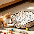 thumbnail image 4 of Interactive Cat Toys for Indoor Cats-Hide and Seek Game with 5-Holes Mat,Mouse-Squeak Interactive Cat Toy Ball,Pounce Pal Cat Toy Interactive,Motion-Activated 27.6x27.6in, 4 of 6