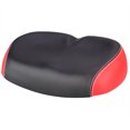 thumbnail image 1 of Bicicleta Cojín para asiento de bicicleta que absorbe los golpes, sillín suave para bicicleta de montaña (rojo), 1 of 5