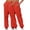 Orange, variant on DeHolifer Women's Sweatpants 2PC High Waisted Workout Active Joggers Pants Baggy Lounge Bottoms Pockets Pants Khaki 2XL