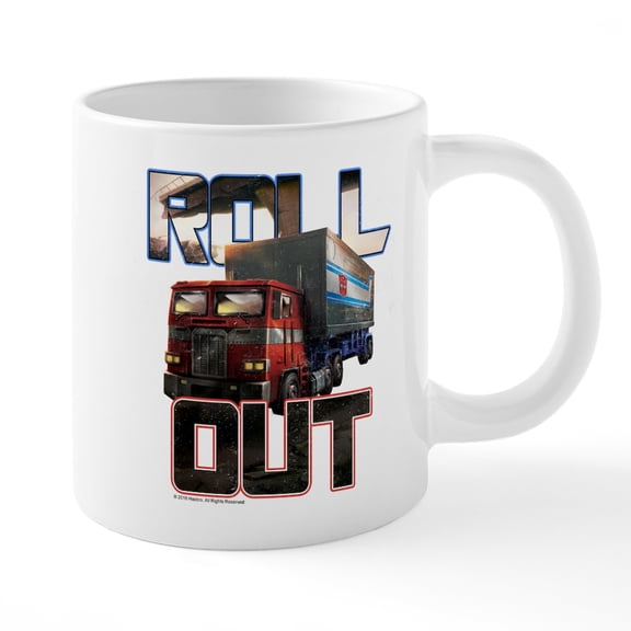 CafePress - Transformers Roll Out - 20 Oz White Ceramic Mega Mug