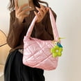 thumbnail image 3 of Sac Fourre-Tout Gonflé pour Femmes, Léger, Matelassé, avec Pendentif, 3 of 9