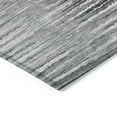 thumbnail image 4 of Addison Rugs Chantille Indoor/Outdoor Traditional Stripes Silver Washable Rectangle Rug, 10' x 14', 4 of 6
