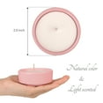 thumbnail image 4 of HARMONIFY Light Scented Candles, 2-Pack, 100% Natural and Handmade, Made from Lavender, Soy and Coconut Oil, Scented Tea Lights Candles, Great for Spa Yoga Meditation and Aromatherapy, Made in Europe, 4 of 7