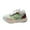 Green, variant on Otqutp Children Cartoon Sneakers Fashion All Seasons Children Spors Shoes for Boys and Girls Flat Bottom Lightweight Lace Up Contrast Color Comfortable Casual Style