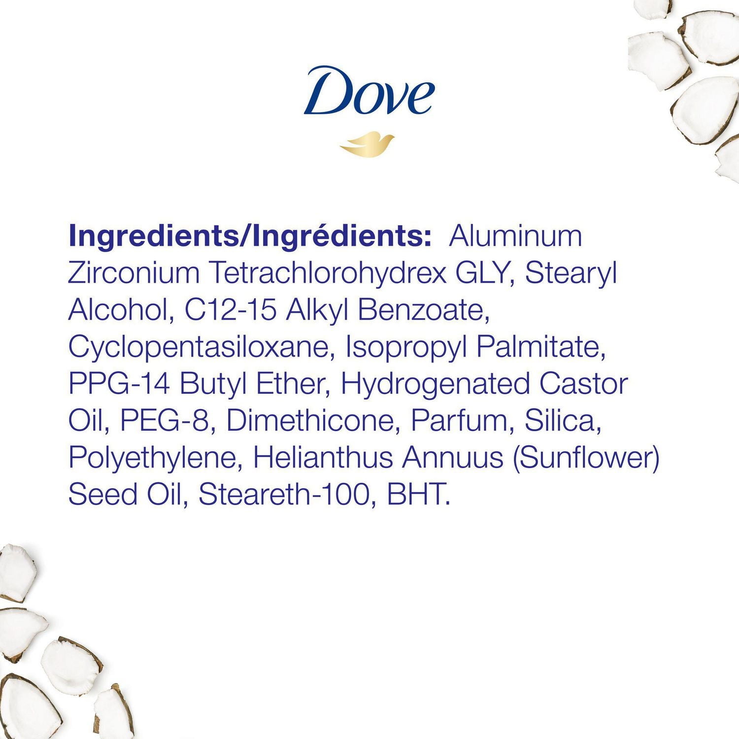 Dove Caring Coconut Antiperspirant Value Pack