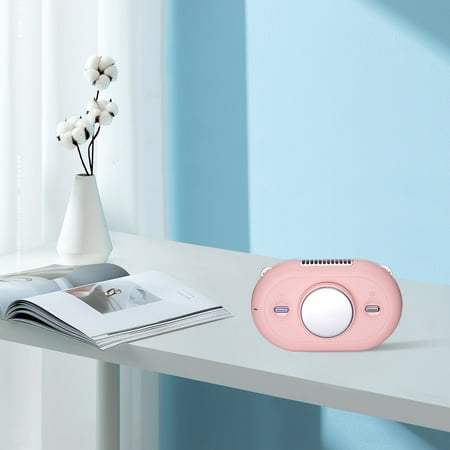 

KBODIU Portable Fan Hands Free Bladeless Fan 2000 MAh Battery Operated Wearable Personal Rechargeable Headphone Design USB Powered Desk Fan 3 Speeds Kitchen Small Appliances