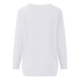 thumbnail image 4 of Cmfcve Women's Fashion Hoodies & Sweatshirts Letter Long Sleeve Versatile Tops Crew Neck Loose Gym Tops, 4 of 5