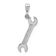 thumbnail image 4 of 14k White Gold Wrench Pendant, 4 of 5