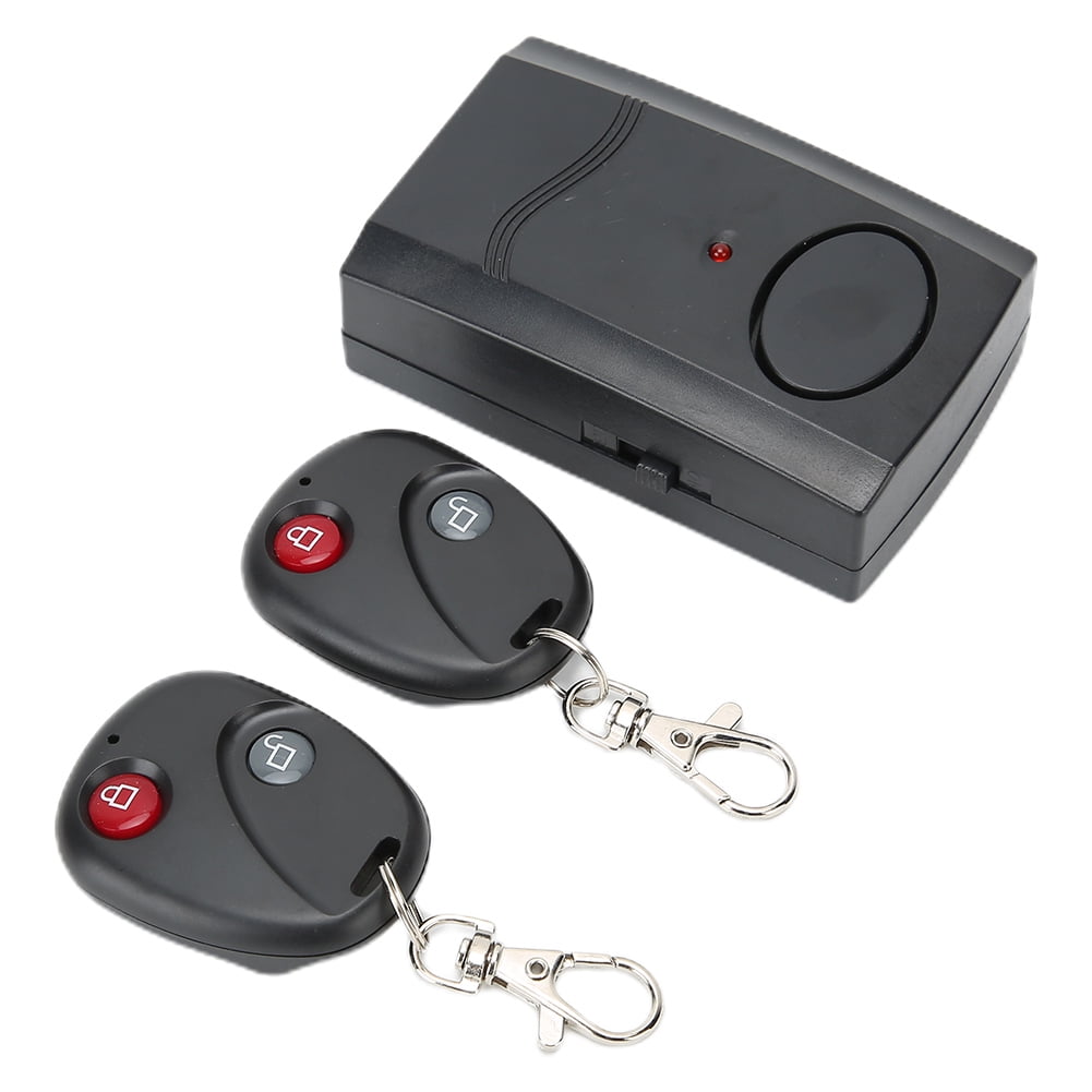 TOPINCN Remote Control Warning Alarm System Vibration Bicycle Door Window Security Motorcycle Bike Door Burglar Alarm
