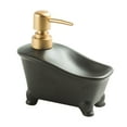 thumbnail image 2 of Manual Soap Dispenser Shampoo Body Wash Shower Container for Bathroom Home black, 2 of 9