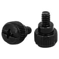 thumbnail image 4 of M3.5x5mm Male Thread Metal Computer Desktop PC Case Thumb Screws Black 25pcs, 4 of 4