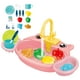 thumbnail image 2 of Juguete de fregadero de cocina con limpieza de agua que fluye limpieza sensorial lavavajillas para lavavajillas para el de rocking Playhouse Boy Cerdo rosa CUTICAT Juguetes de fregadero de cocina, 2 of 8