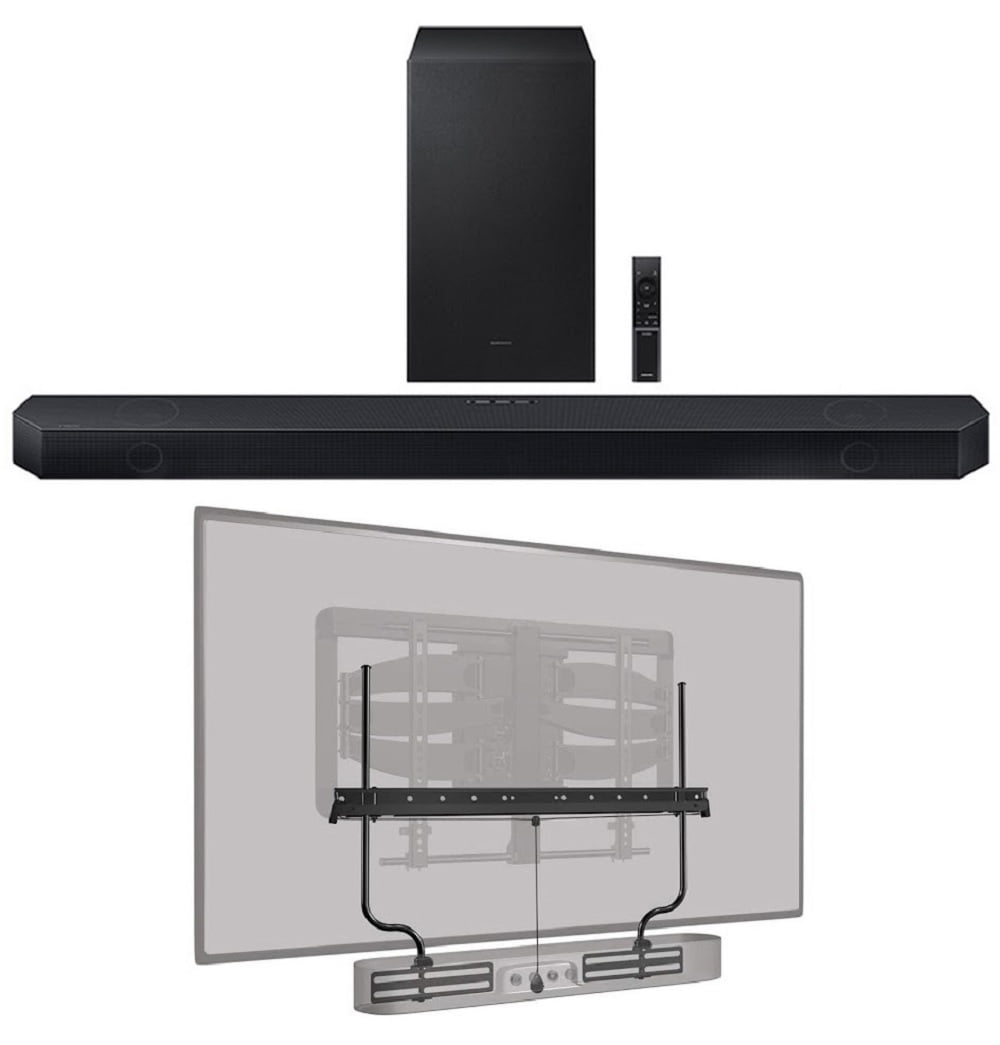 Samsung HWQ700C 3.1.2ch Soundbar with Subwoofer and Dolby Atmos with a