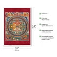 thumbnail image 2 of Mandala of the Vajrabhairava - Buddhist Tantric Deity - Vintage Tibetan Thangka Buddhist Painting - Tibet, 19th Century - Master Art Print 10in x 14in, 2 of 4