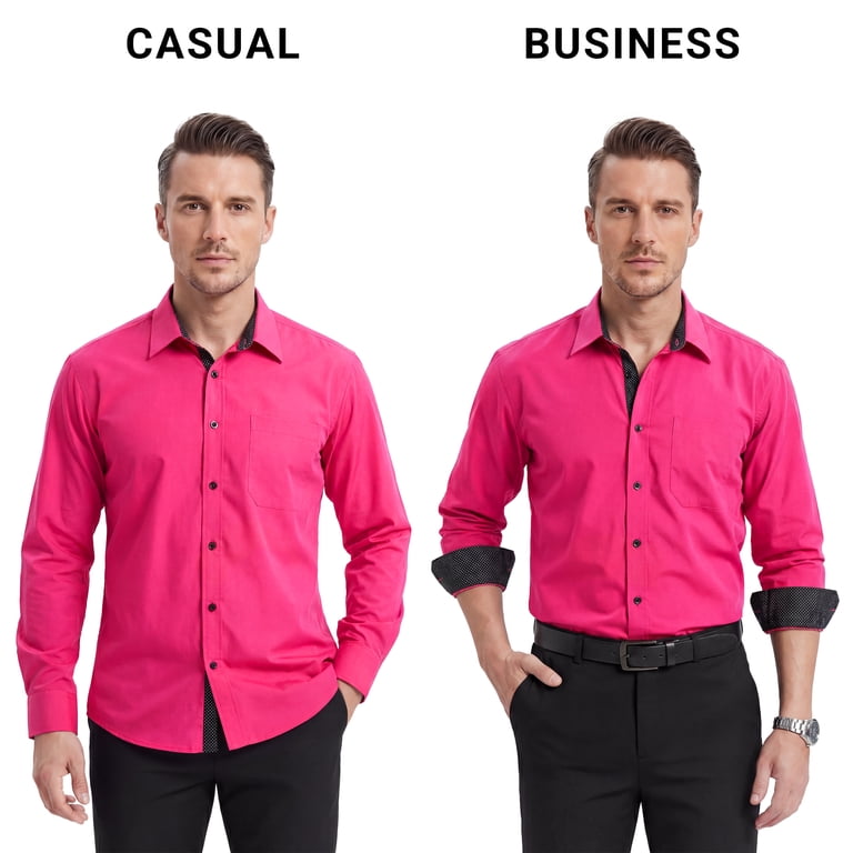 strapless open back dress Southern Gents 'Perfect Spread' Dress Shirt – Pink – Southern Gents
